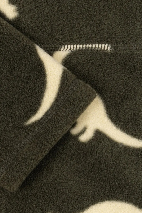 Флісова кофта дитяча Konges Sløjd TAVI FLEECE SWEATSHIRT GRS колір зелений фото 4