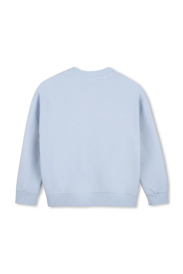 Кофта дитяча бавовняна Kenzo Kids колір блакитний