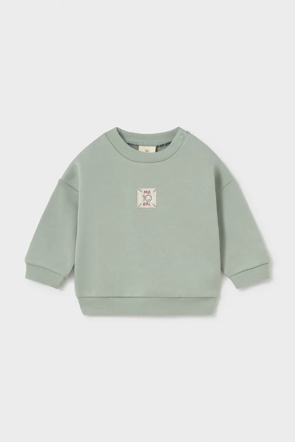 Кофта для младенцев с хлопком Mayoral Newborn цвет бирюзовый