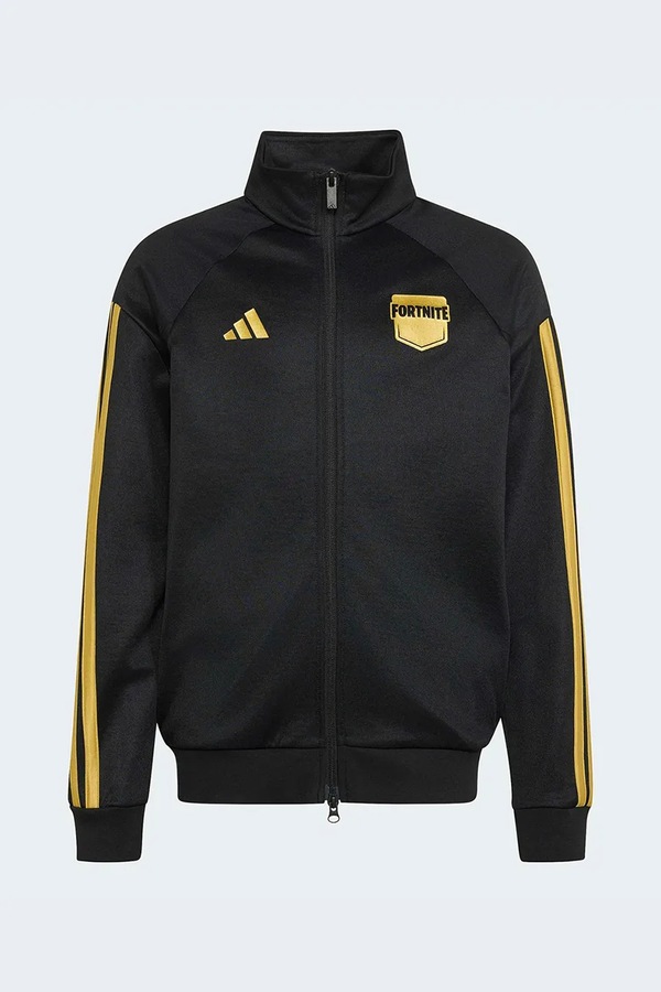 Кофта на застежке детская adidas FORTNITE цвет черный