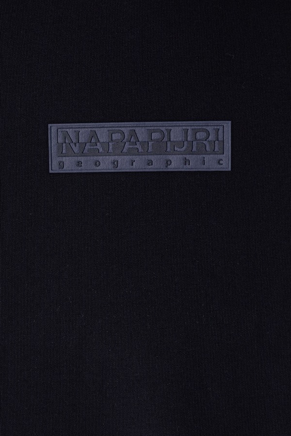 Кофта детская с хлопком Napapijri B-NEW BOX LOGO H W цвет темно-синий фото 2