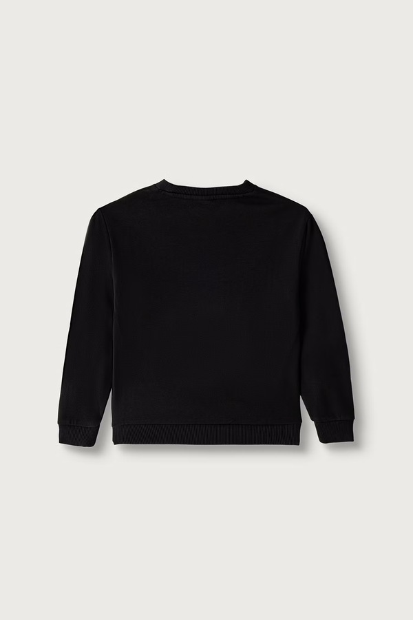 Кофта дитяча з бавовною Napapijri B-NEW BOX LOGO C W колір чорний