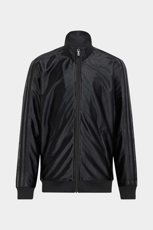 Кофта на застібці дитяча adidas Originals колір чорний фото 2