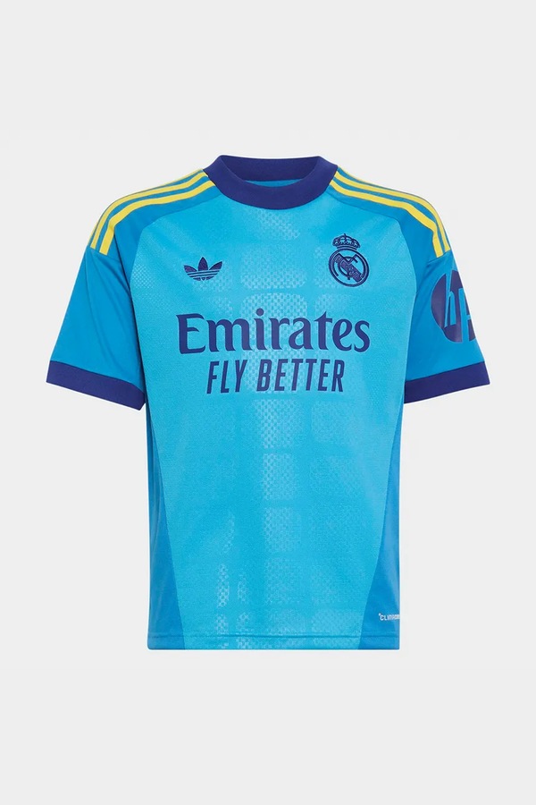 Спортивна футболка дитяча adidas Performance REAL MADRID колір блакитний