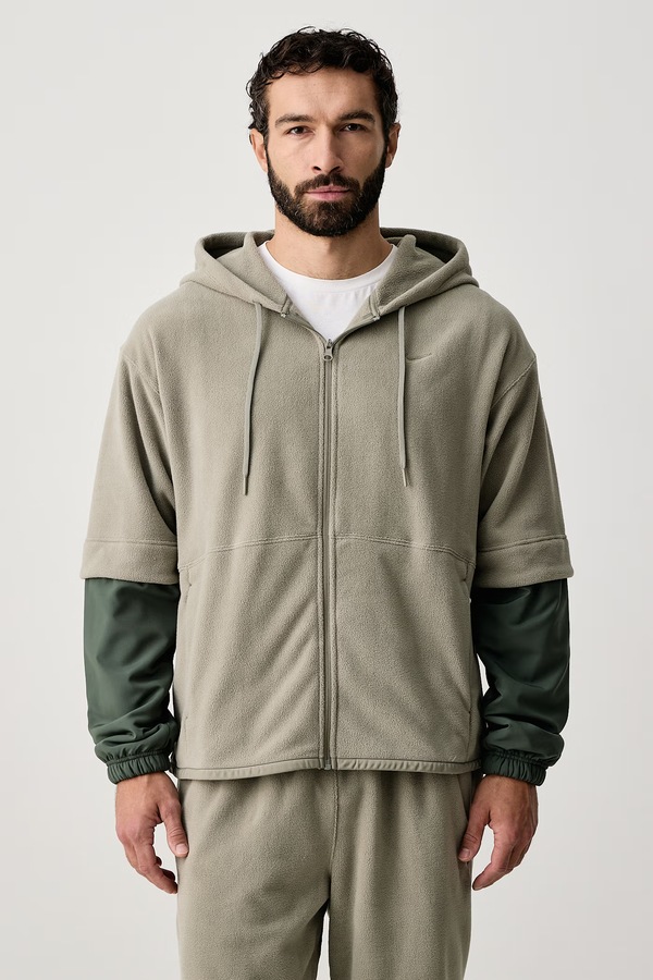 Спортивна кофта чоловіча Nike Therma-FIT колір сірий