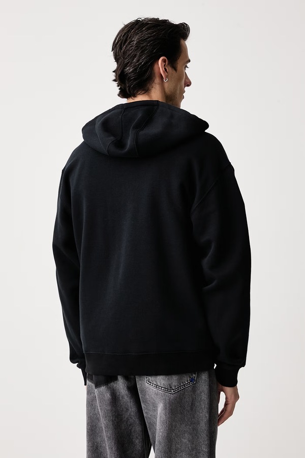Кофта з капюшоном чоловіча Dickies колір чорний фото 3