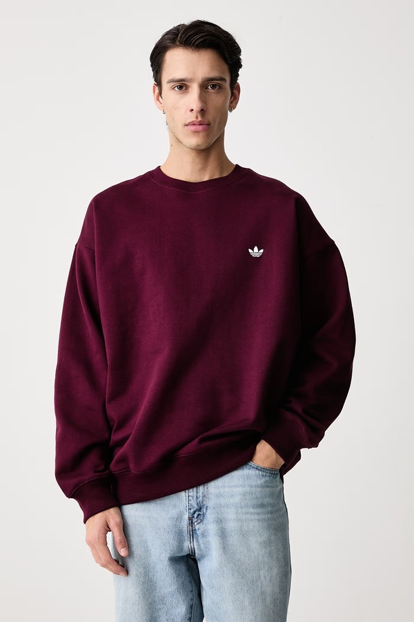 Кофта чоловіча з бавовною adidas Originals Trefoil Essentials