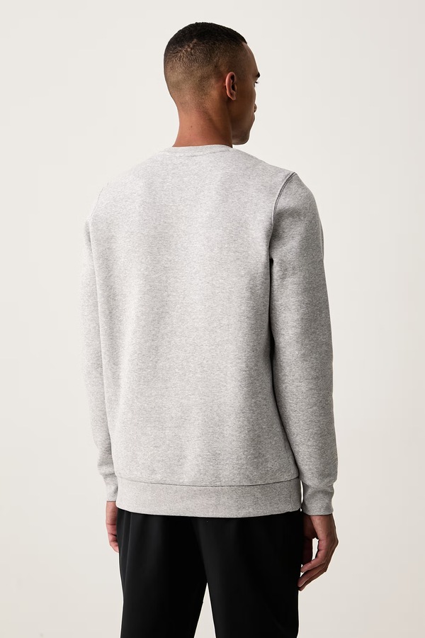 Кофта чоловіча з бавовною Under Armour Essential Fleece колір сірий фото 3