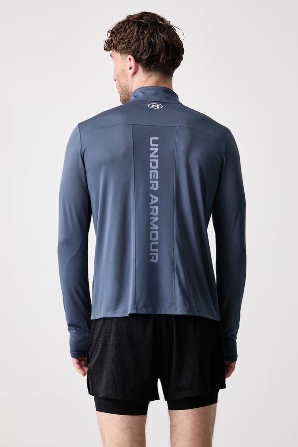 Спортивна кофта чоловіча Under Armour Tech Utility колір блакитний фото 3