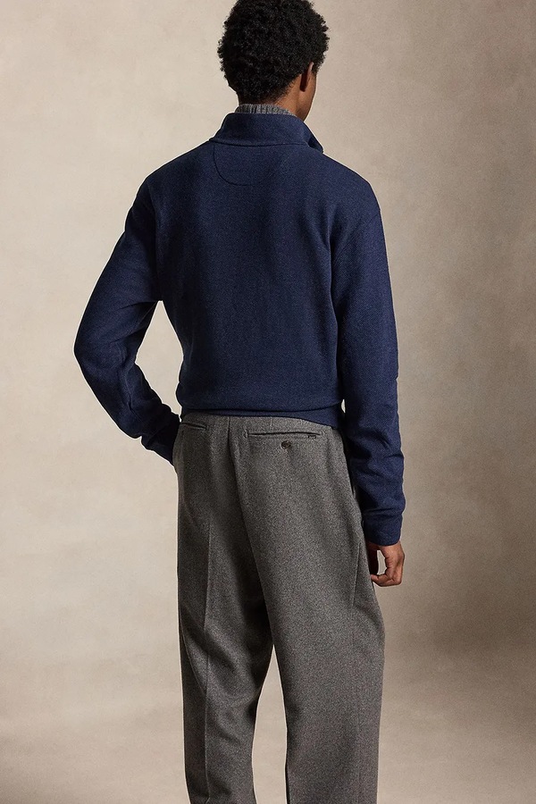 Кофта чоловіча Polo Ralph Lauren колір темно-синій фото 2