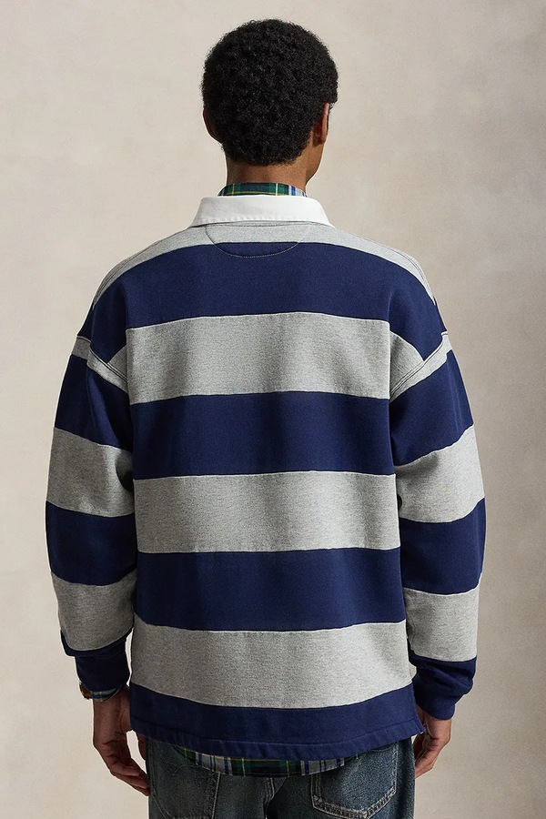 Кофта чоловіча з бавовною Polo Ralph Lauren колір темно-синій фото 2