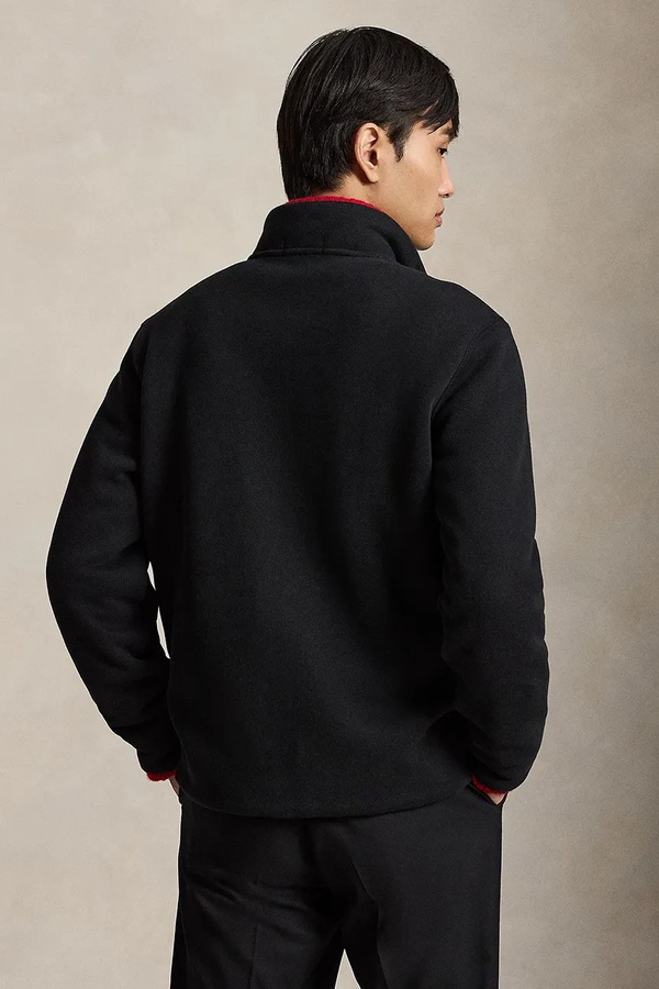 Кофта жіноча з бавовною Polo Ralph Lauren колір чорний фото 2