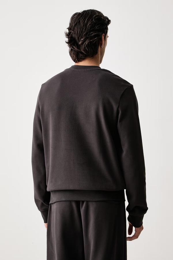 Кофта мужская хлопковая Armani Exchange цвет серый фото 2