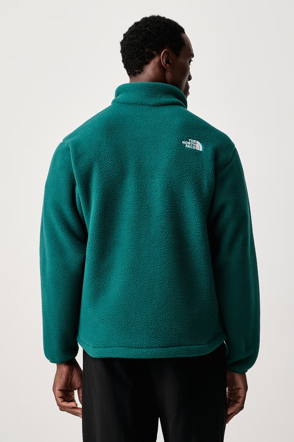 Кофта на застібці чоловіча флісова The North Face Fleeski Fz Jacket колір бірюзовий фото 3