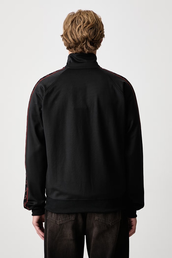 Кофта на застежке мужская Fred Perry цвет черный фото 2