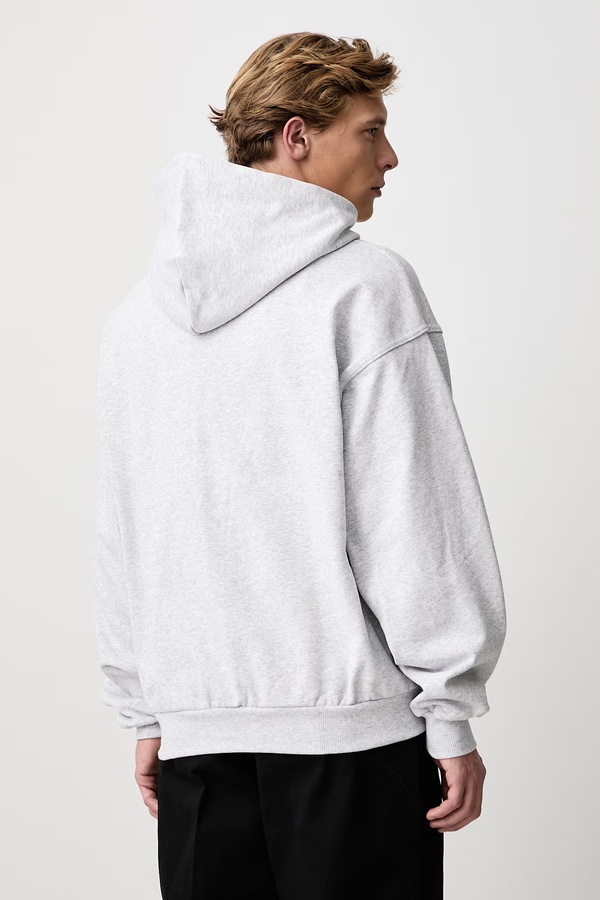 Кофта на застібці з капюшоном чоловіча бавовняна adidas колір сірий фото 3