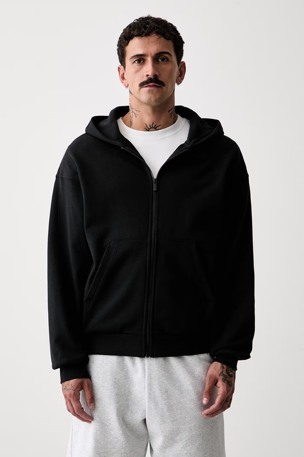 Кофта на застібці з капюшоном чоловіча бавовняна adidas Kit Pack колір чорний