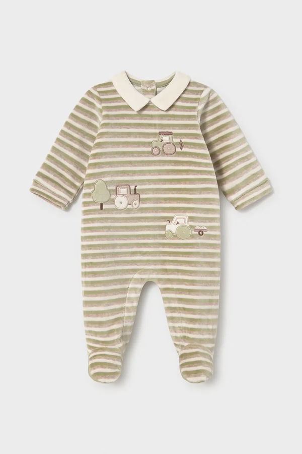 Повзунки для немовлят Mayoral Newborn колір зелений