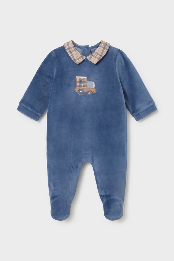 Повзунки для немовлят Mayoral Newborn колір блакитний