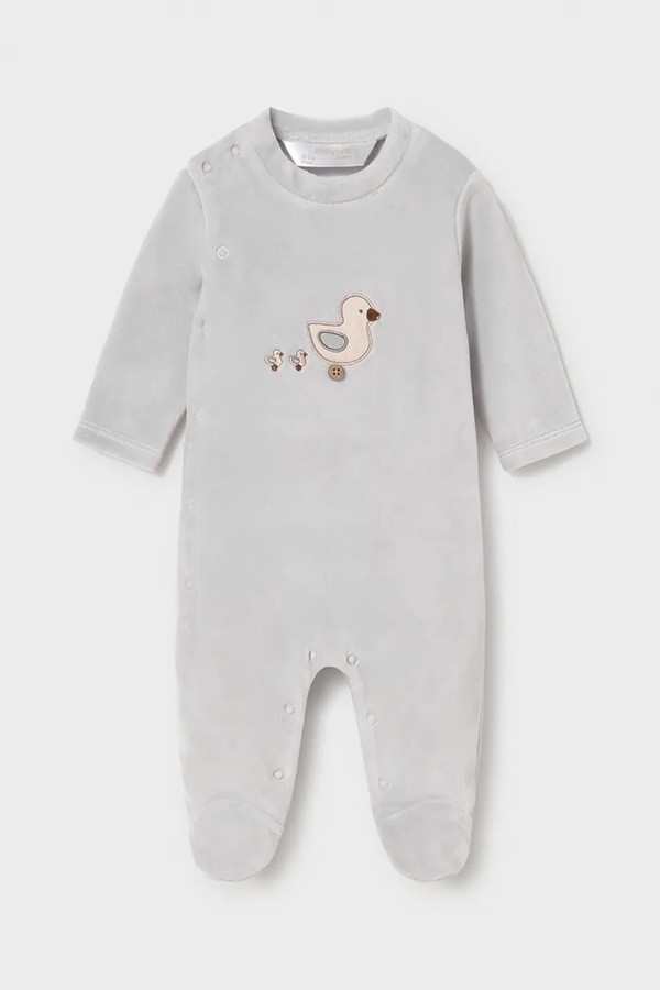 Повзунки дитячі 2 шт. Mayoral Newborn колір бежевий