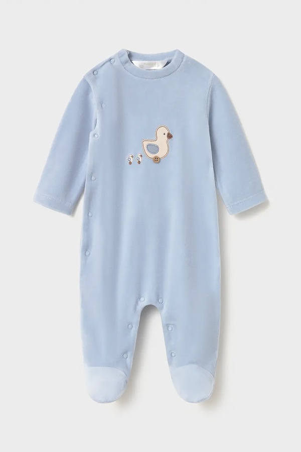 Повзунки дитячі 2 шт. Mayoral Newborn колір блакитний
