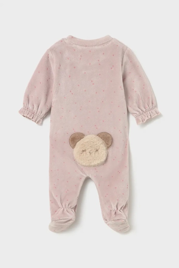 Повзунки для немовлят з бавовною 2 шт. Mayoral Newborn колір рожевий фото 2