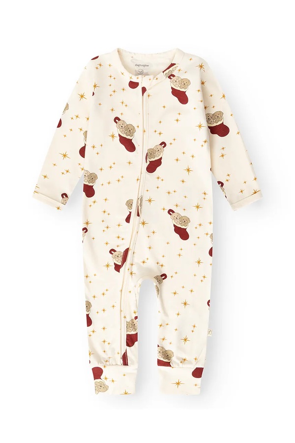 Человечек для младенцев с хлопком That's mine Elliotte onesie цвет бежевый