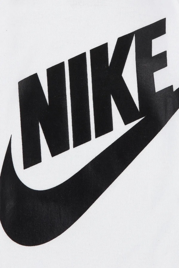 Боді для немовлят з бавовною Nike колір білий фото 2