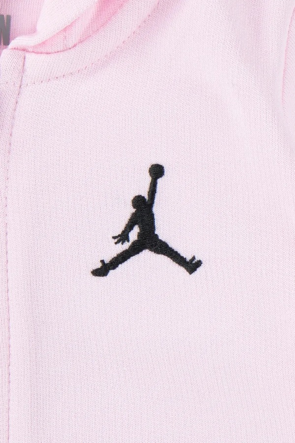 Комбинезон для младенцев с хлопком Jordan цвет розовый фото 2