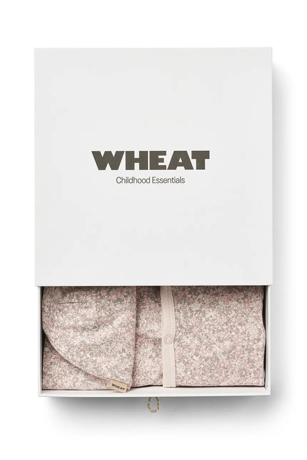 Повзунки для немовлят бавовняні Wheat колір бежевий фото 3