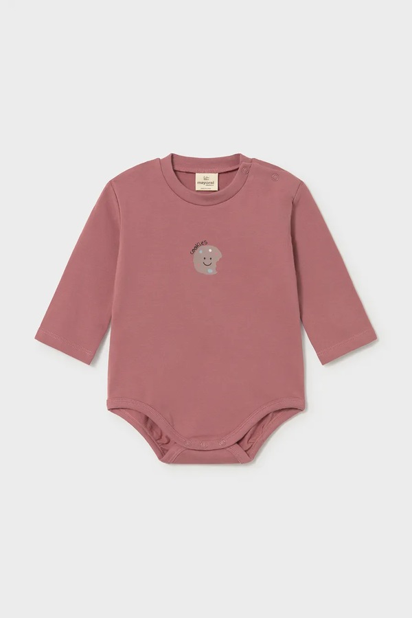 Боді дитяче з бавовною 2 шт. Mayoral Newborn колір рожевий