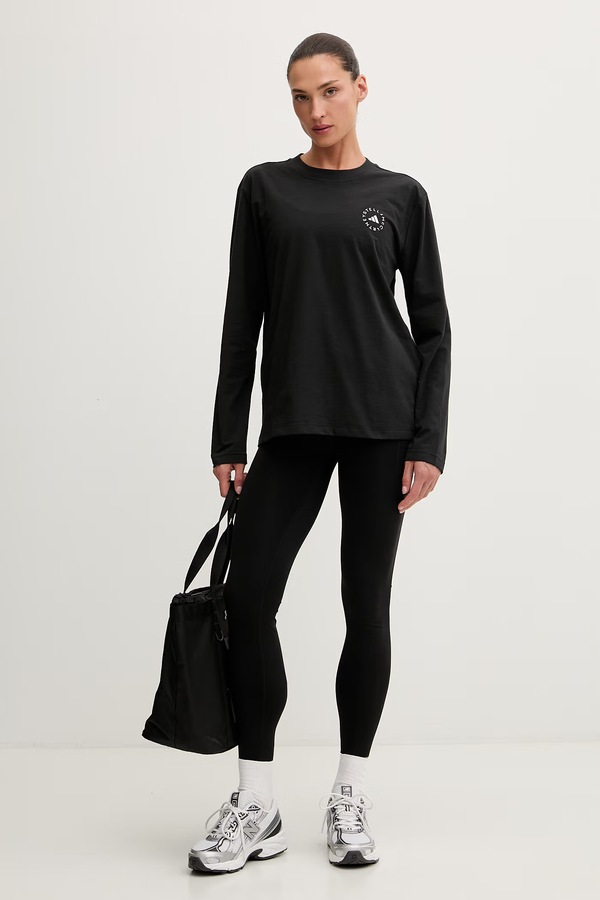 Лонгслив женский adidas by Stella McCartney цвет черный
