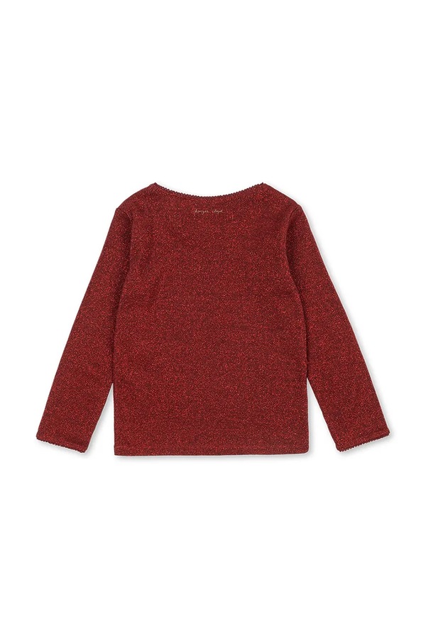 Лонгслів дитячий з бавовною Konges Sløjd ROLI BLOUSE OCS фото 2