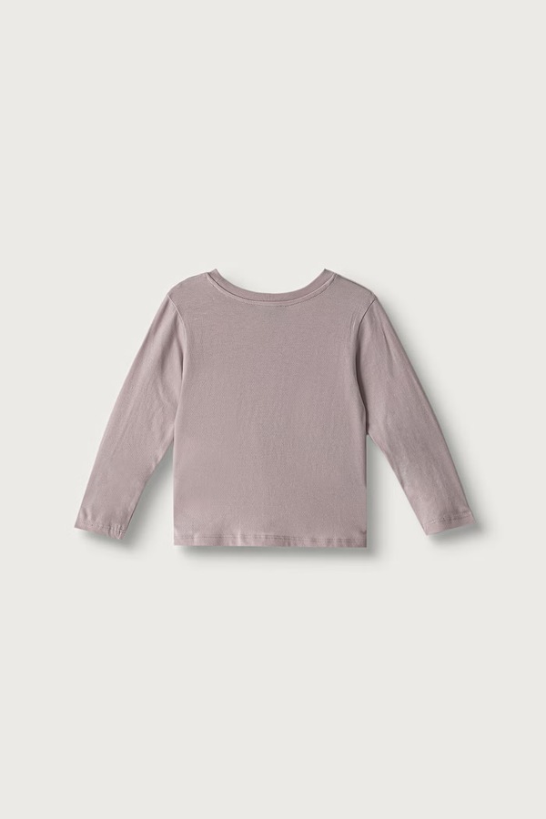 Лонгслів дитячий бавовняний United Colors of Benetton колір рожевий