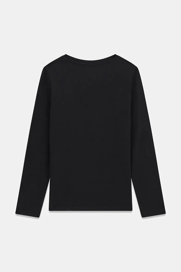 Лонгслив детский хлопковый с эластаном Guess цвет черный