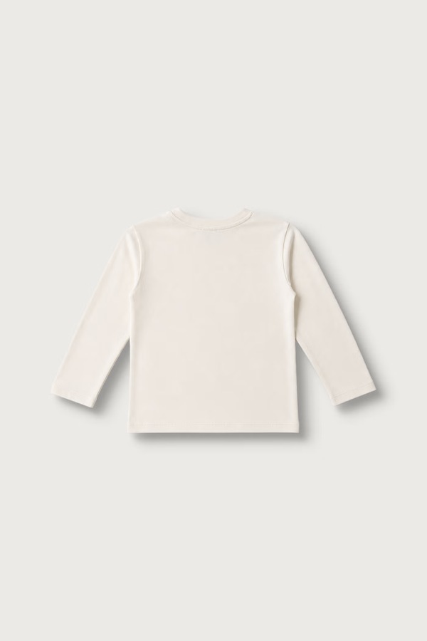 Лонгслив женский хлопковый United Colors of Benetton цвет бежевый