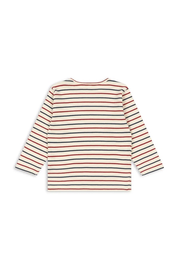 Лонгслів дитячий з модалем Konges Sløjd VOCO MODAL BLOUSE колір бежевий