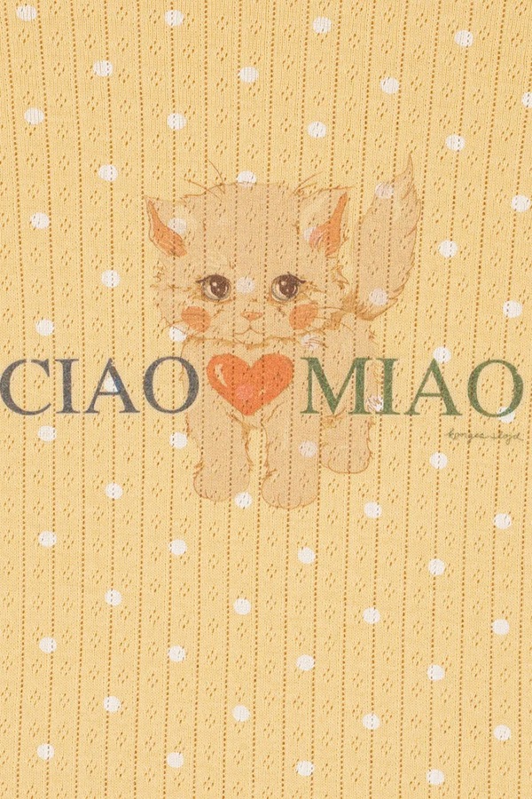 Лонгслів дитячий бавовняний Konges Sløjd MINNIE BLOUSE GOTS колір жовтий фото 4