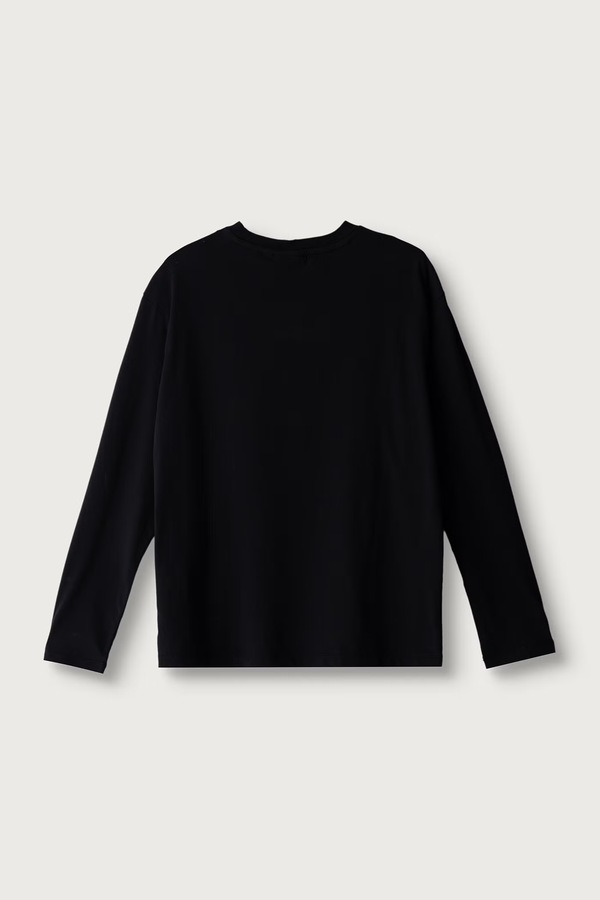Лонгслів дитячий бавовняний Napapijri S-NEW BOX LOGO LS колір чорний