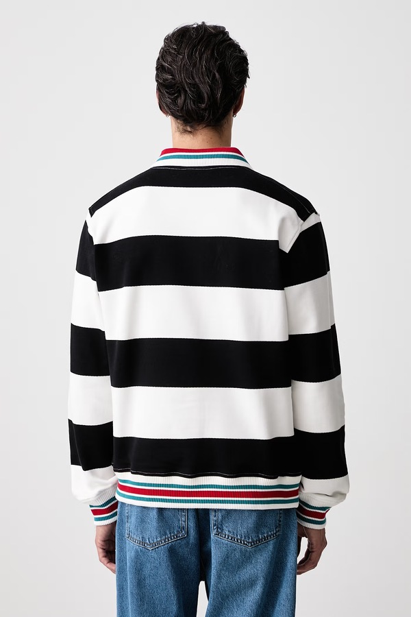 Кофта чоловіча бавовняна Drôle de Monsieur Drule Embroidered колір білий фото 2