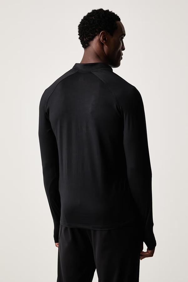 Лонгслів для бігу чоловічий Under Armour Velociti колір чорний фото 3