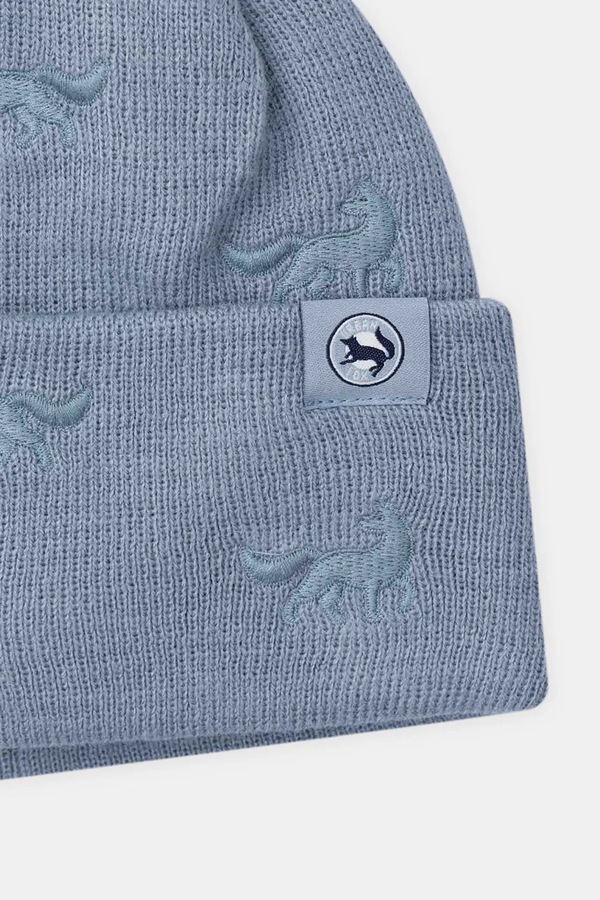 Шапка beanie дитяча Sergent Major колір блакитний фото 3