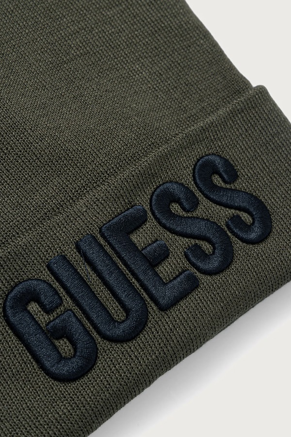 Шапка дитяча Guess колір зелений фото 3