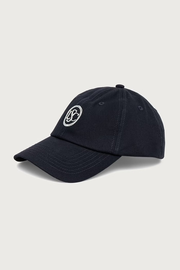 Кепка жіноча бавовняна Le Privé VARSITY CAP колір темно-синій