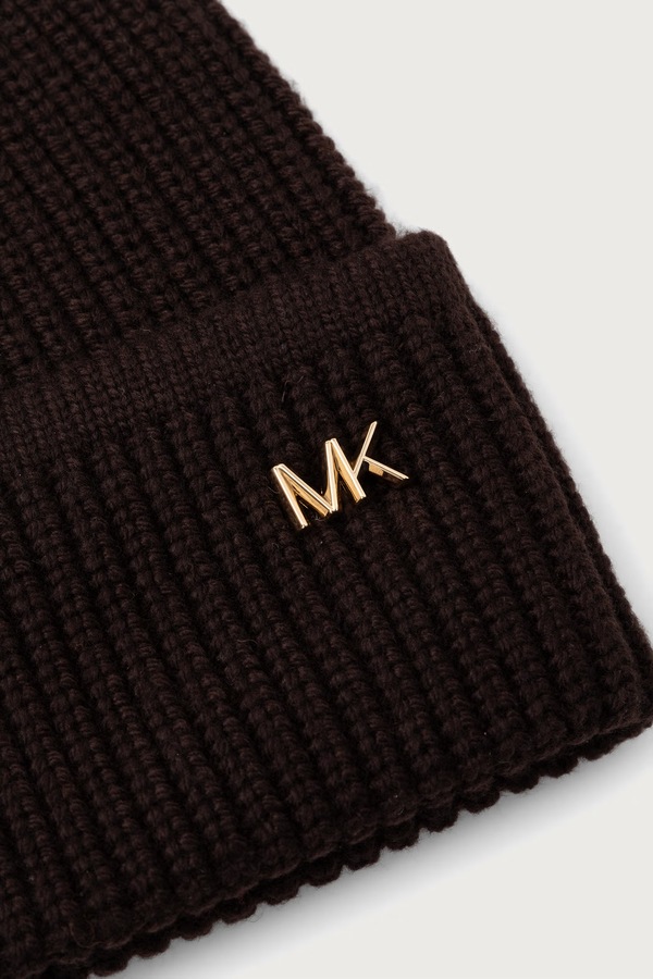 Шапка жіноча MICHAEL Michael Kors колір коричневий фото 3