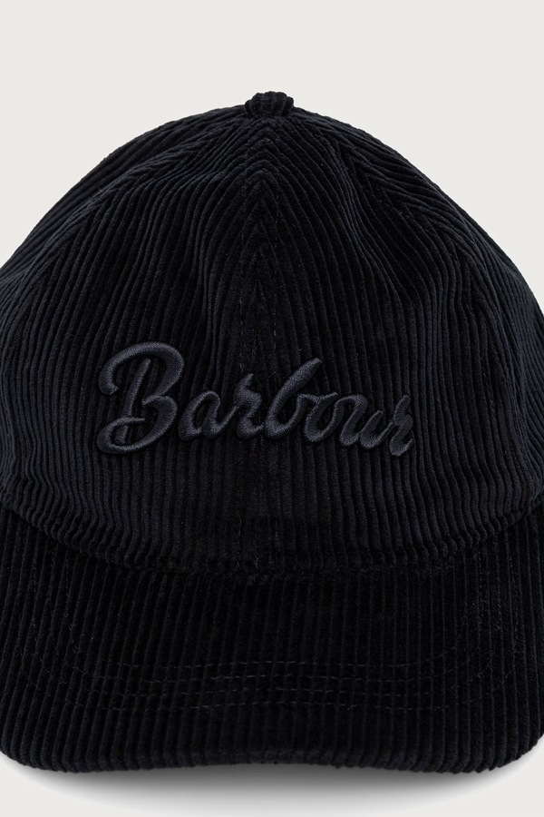 Кепка женская хлопковая Barbour цвет темно-синий