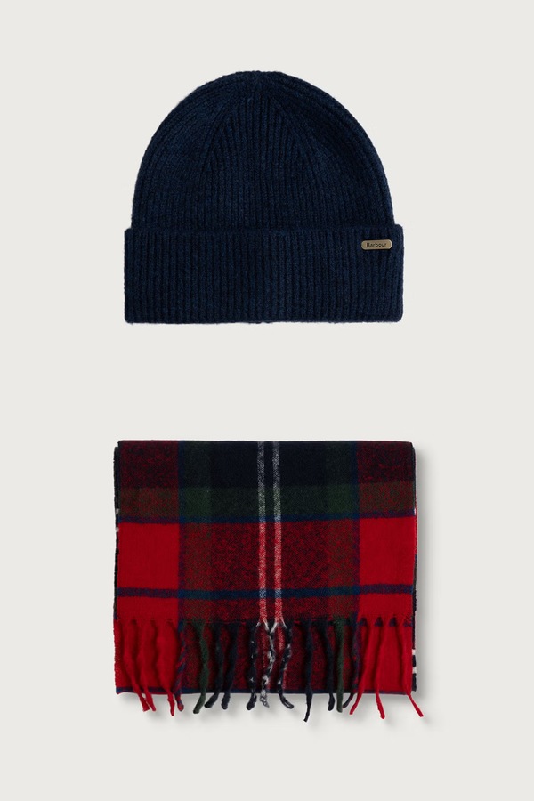 Комплект жіночий Barbour колір червоний