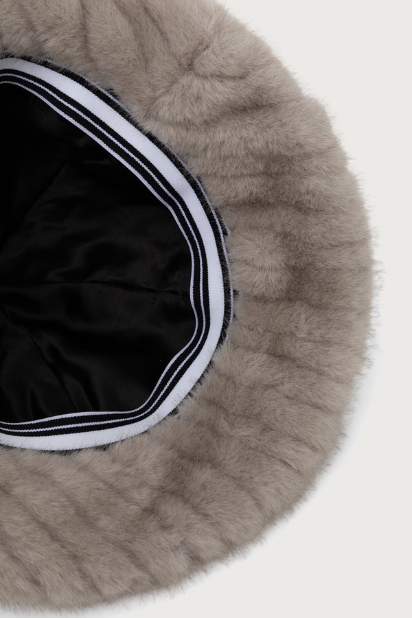 Капелюх жіночий Kangol FAUX FUR CASUAL колір сірий фото 4