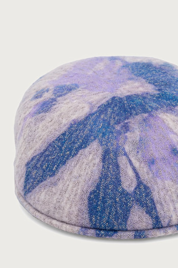 Кепи женский с шерстью Kangol HEATHERED TIE DYE 504 цвет голубой