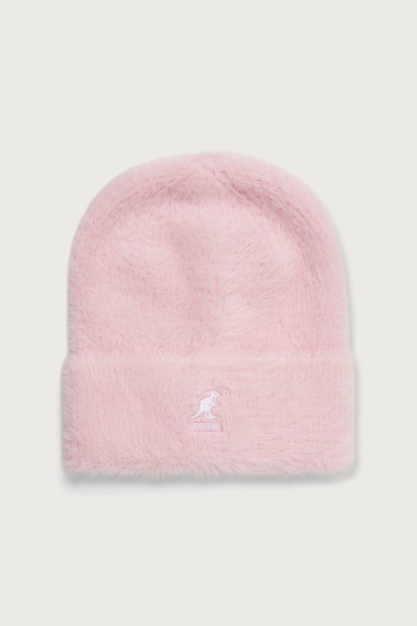 Шапка beanie женская Kangol FAUX FUR цвет розовый